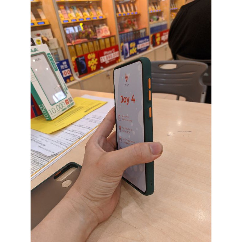 Vsmart Active 3 Star 5 Joy 3 Aris Live 4 joy 4 Aris pro Ốp nhám viền TPU nhiều màu trẻ trung