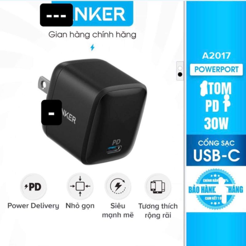THANH LÝ SẠC nhanh A N K E (R) 30w chính hãng