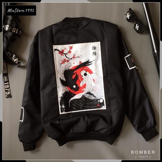 [Ảnh + video thật 100%] Áo khoác Bomber THE.K.O.I (hàng design cao cấp) [Miustore]