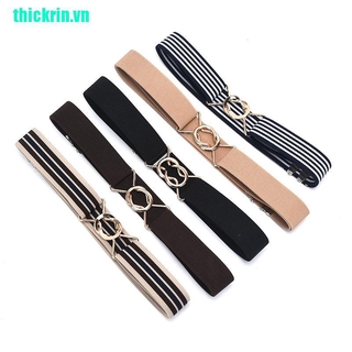 Thắt Lưng Nữ Vải Canvas Co Giãn Thời Trang