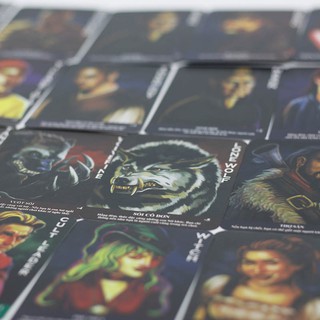 Bộ Bài Ma Sói Ultimate Deluxe Việt Hoá bản dày boardgame hấp dẫn nhiều người chơi