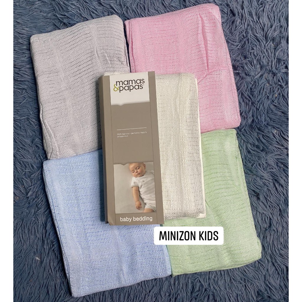 Chăn Lưới Mama Papa Của Anh Mẫu Mới Đủ Màu Cho Bé | Minizon Kids