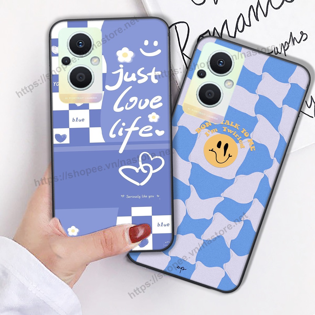 Ốp lưng Oppo Reno7 /  Reno 7Z 5G / Reno 7 trái tim hình gấu cute cá tính, giá rẻ, cực bền