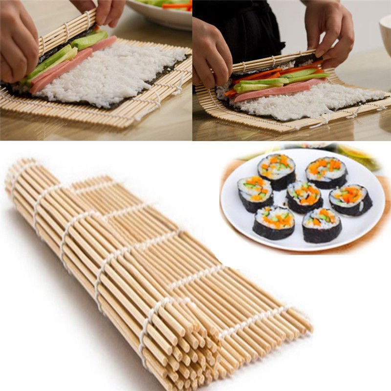 Mành tre cuốn sushi tiện lợi