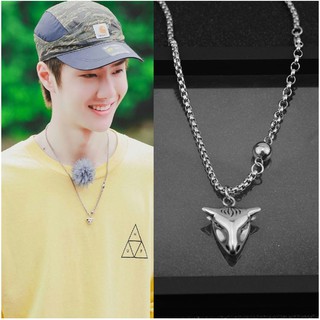 Dây chuyền mặt đầu trâu Vương Nhất Bác