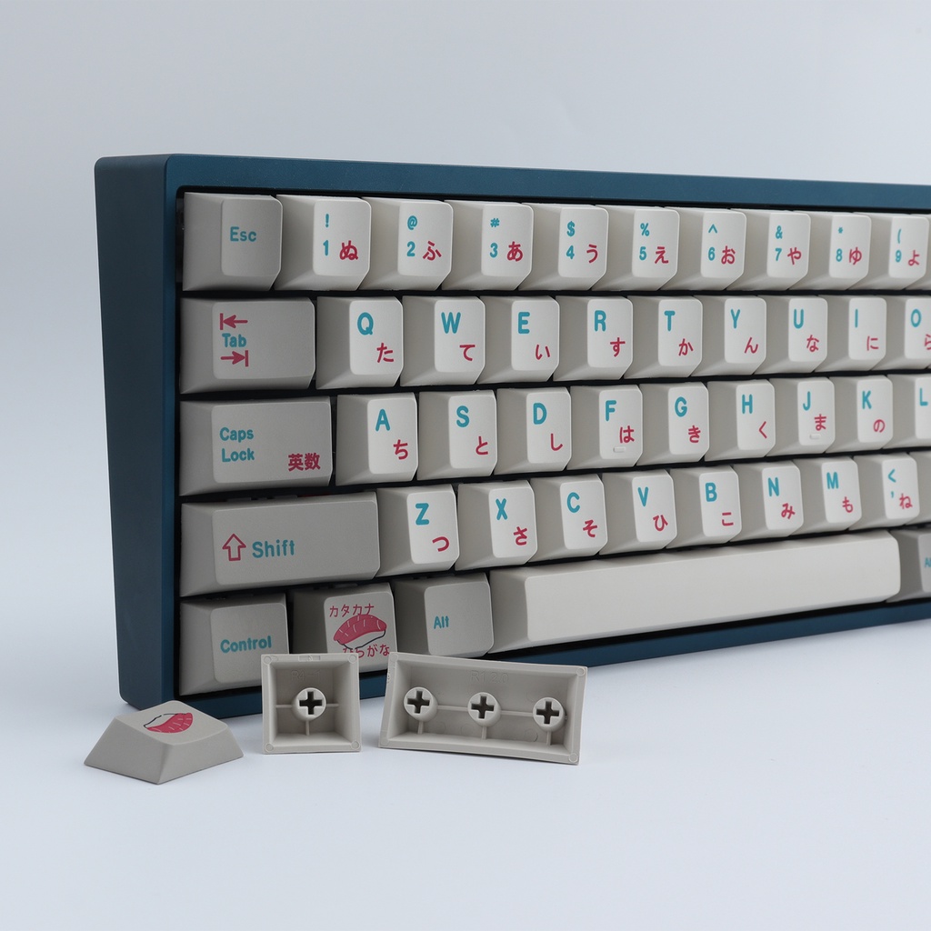 GMK keycaps, 124 phím keycaps cherry Cấu hình DYE-SUB Cá nhân hóa GMK Keycaps cho bàn phím cơ