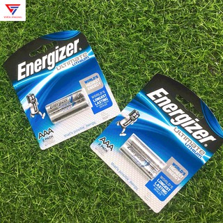 Pin AAA Energizer Ultimate LITHI vỉ 2 viên, pin AAA siều bền tuổi thọ lên đến 12 năm