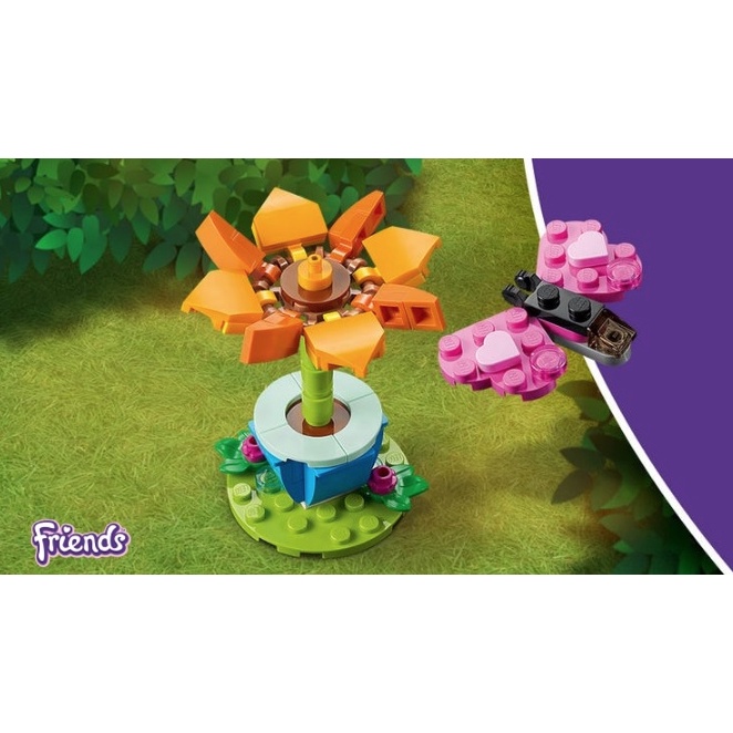 Lego HaHa - Lego Friends - Polybag - Bông hoa đáng yêu - 30417