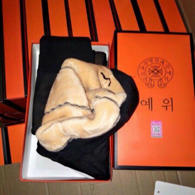 Quần tất 3D lót lông