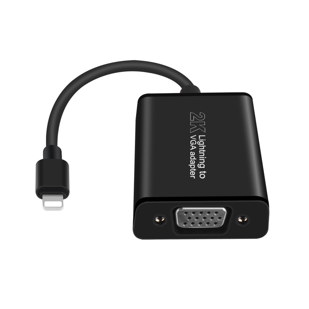 Đầu Chuyển Đổi Từ Cổng Lightning Sang Vga 2k Cho Điện Thoại Ios