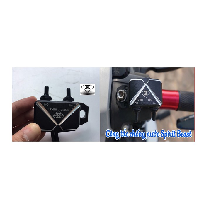 Công tắc đèn trợ sáng CNC - Spirit beast- chính hãng
