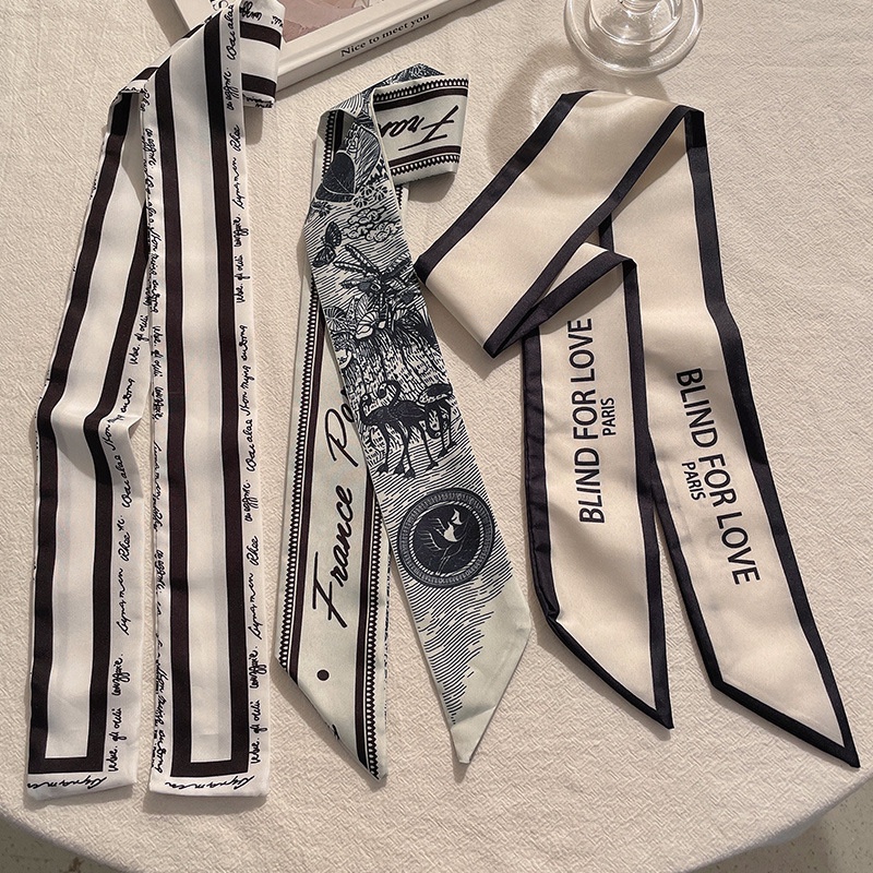 Dây Cột Tóc Nơ Bằng Lụa Thời Trang Hàn Quốc Cho Nữ