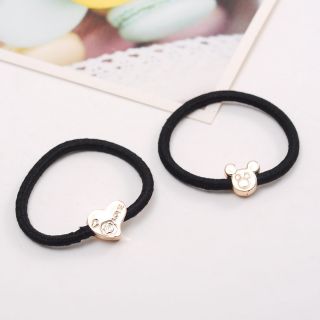 10 Buộc tóc đính hình xinh iu
