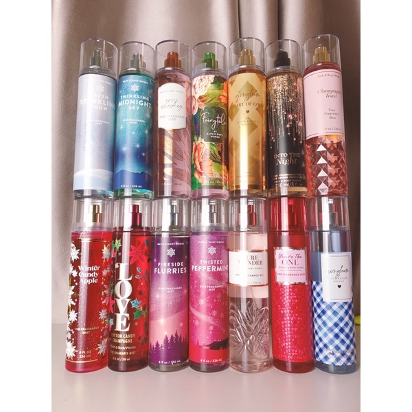 BỘ SƯU TẬP XỊT THƠM GIÁNG SINH 2021 BATH BODY WOKRS