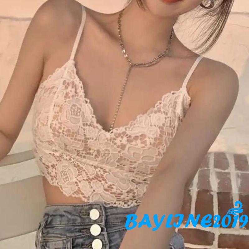 Áo Lót Ren Có Mút Đệm Quyến Rũ Dành Cho Nữ