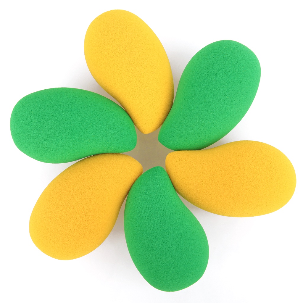 [Hàng mới về] Mút Trang Điểm Hình Quả Xoài Dùng Đánh Phấn Nền / Kem BB