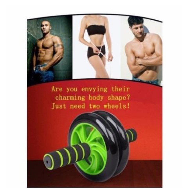 Con lăn tập bụng 2 bánh cao cấp