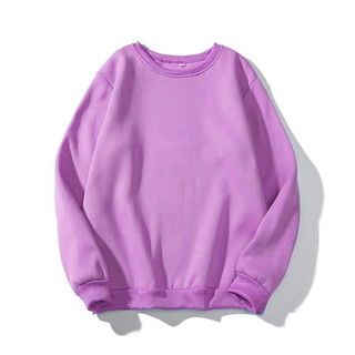 [Ảnh thật] Áo sweater unisex in nỉ bông (35-68kg).