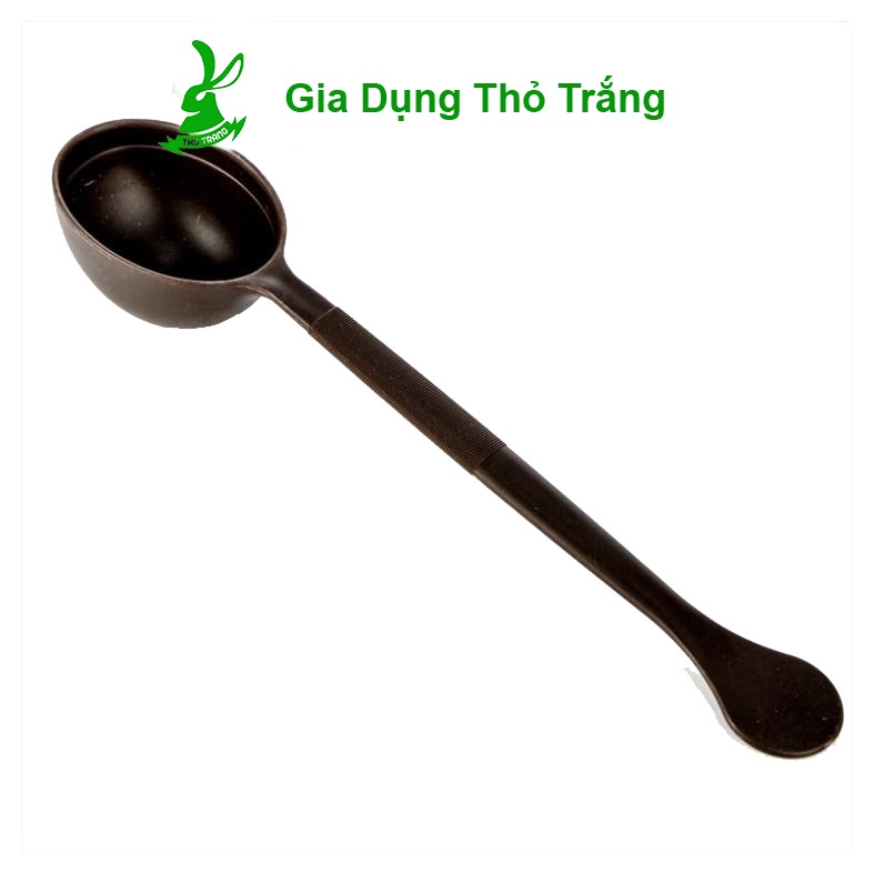 Muỗng/Thìa đong định lượng pha chế nhựa nâu (2 loại mỏng - dày)