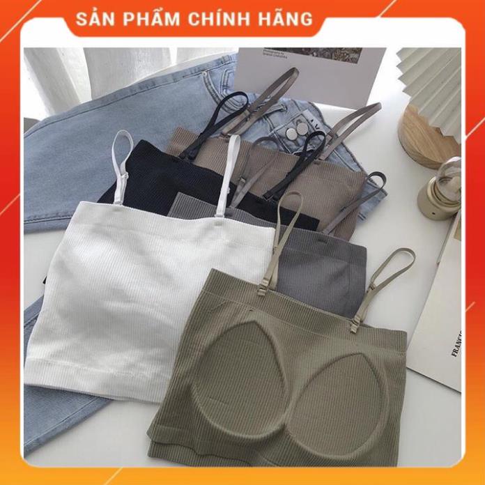 Áo Bra Nữ Thun Tăm Nâng Ngực Gợi Cảm Mẫu Mới (Tháo Rời Dây) N99