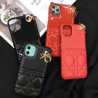 Ốp điện thoại kiểu kim loại phong cách Dior cho iphone