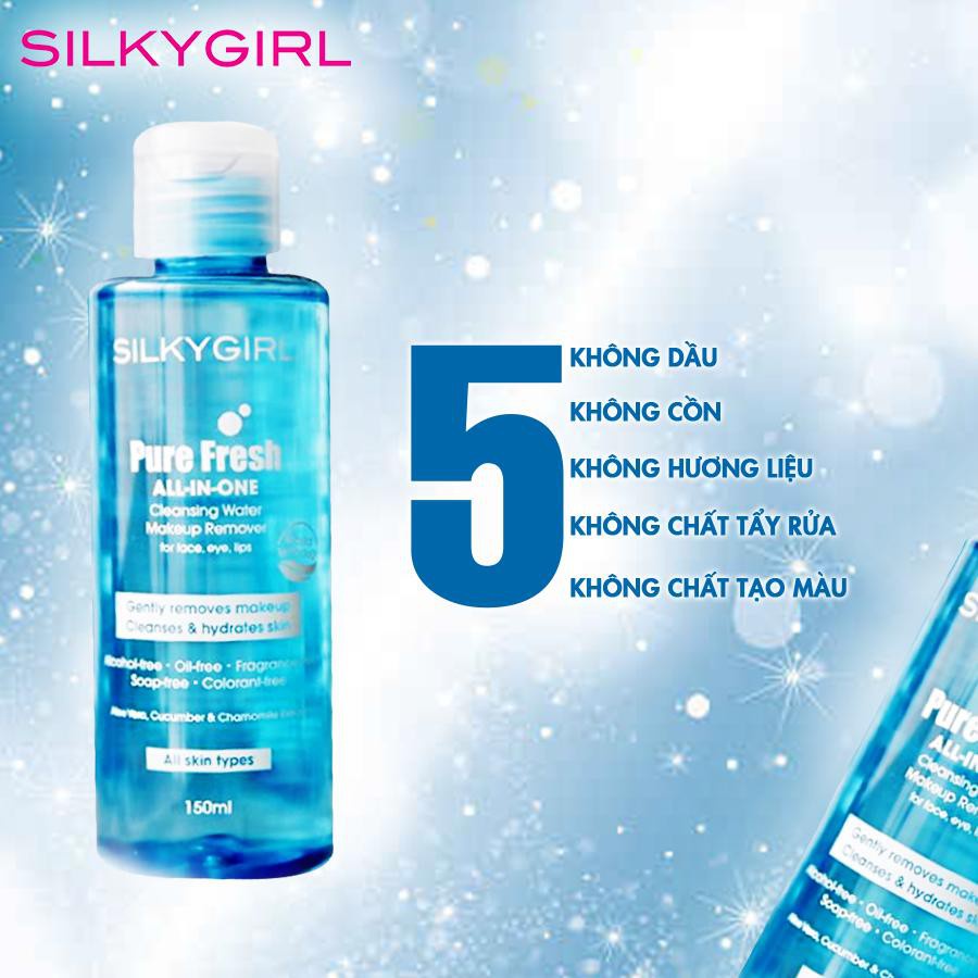 Tẩy Trang Silkygirl Micellar 150ml