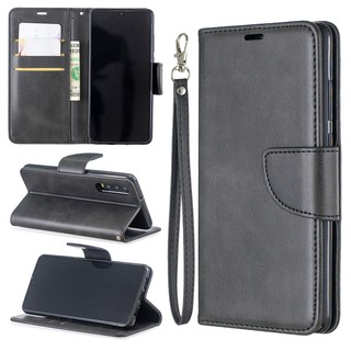 Casing Huawei P30/P30 Pro/P30 Lite/Nova 4E sheepskin pattern solid color leather phone case