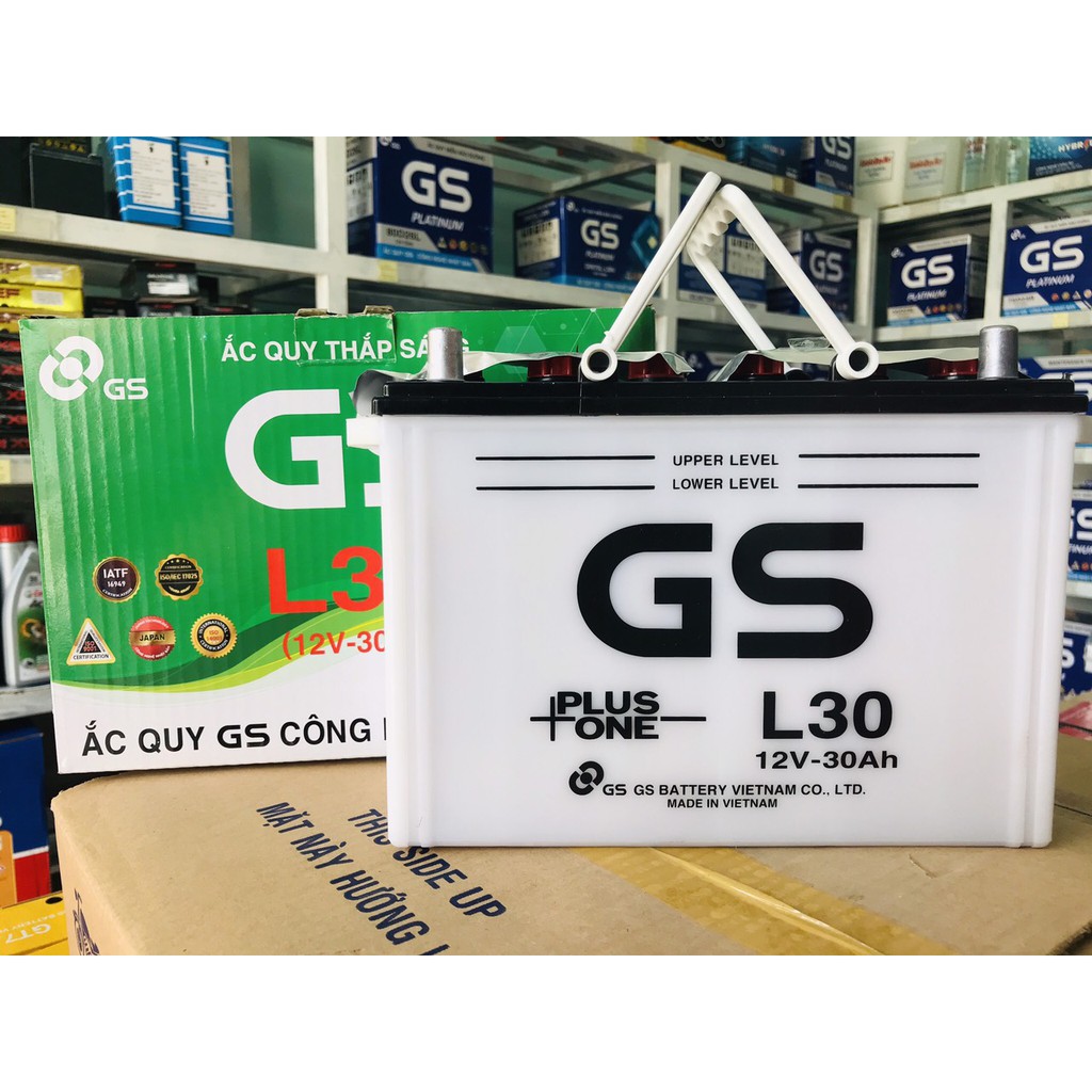 BÌNH ĐIỆN ẮC QUY GS L30