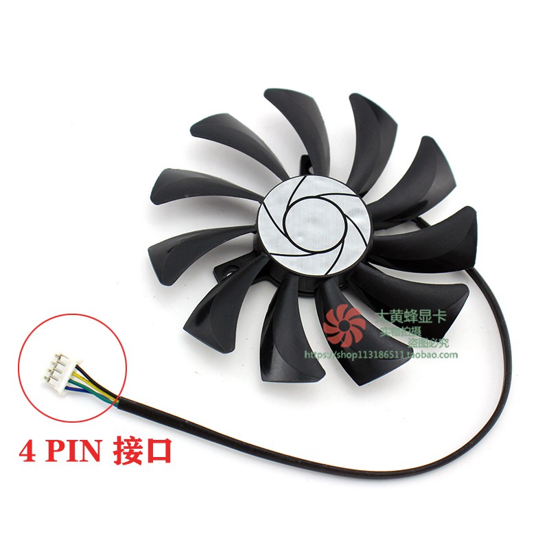 Quạt làm mát tích hợp khe đựng thẻ hiển thị Msi RX560 550 GTX1050 / 1060 AERO ITX