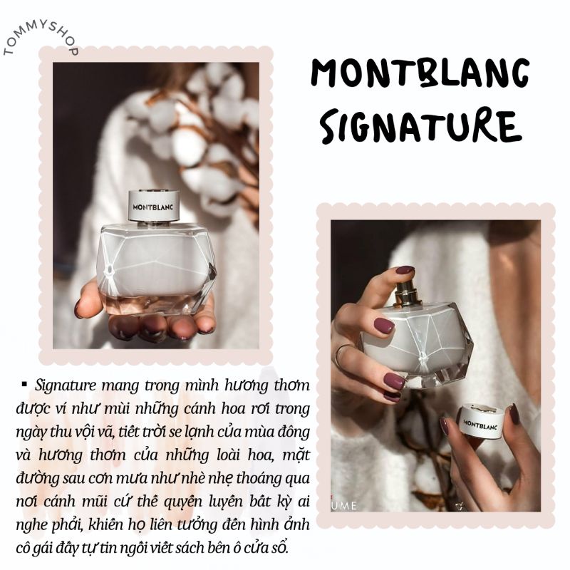 Mẫu thử 10ML nước hoa Mont Blanc Signature chính hãng
