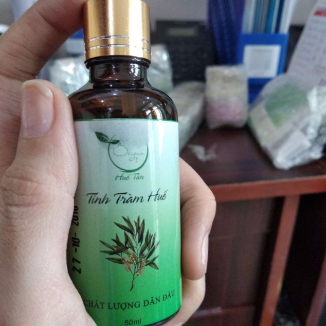 Tinh dầu tràm Huế Tân thật 100% 50ml (kèm hình thật)