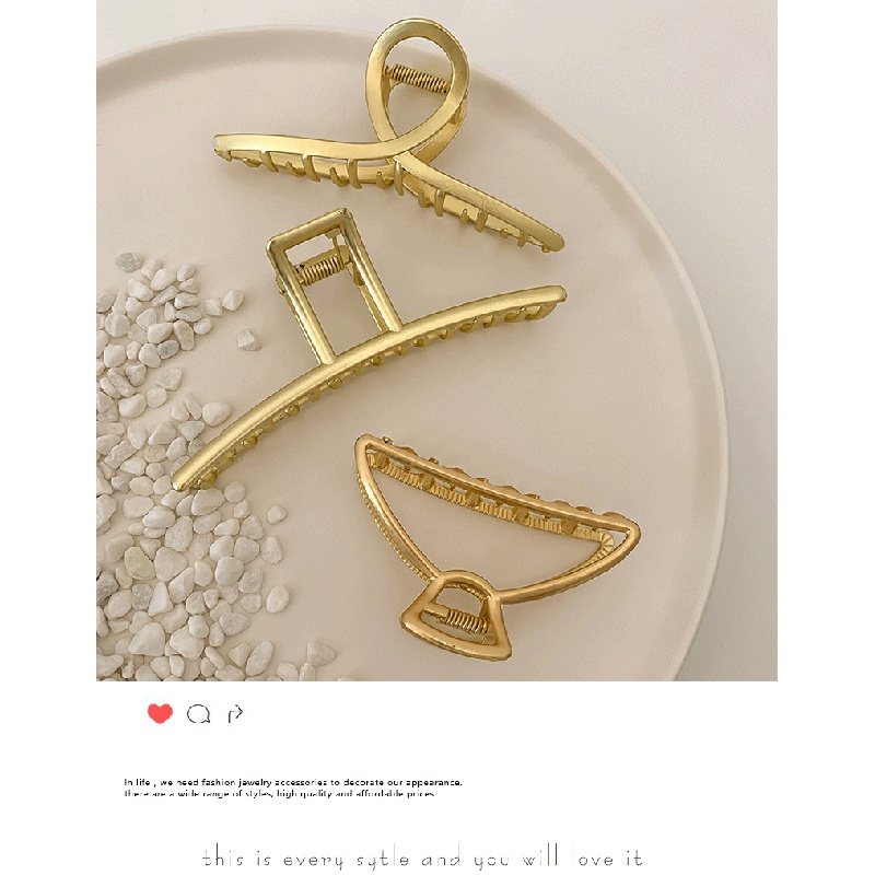 Kẹp Cá Mập Bằng Kim Loại Cỡ Lớn Chuyên Dùng