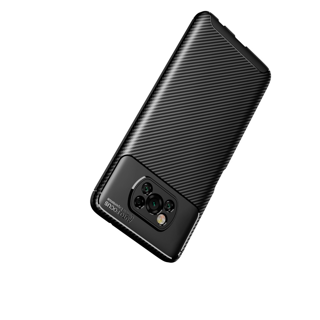 Ốp lưng Poco X3 NFC / Poco X3 Pro / Poco F5 / Poco X4 GT chống sốc vân Rằn Ri Auto Focus cao cấp