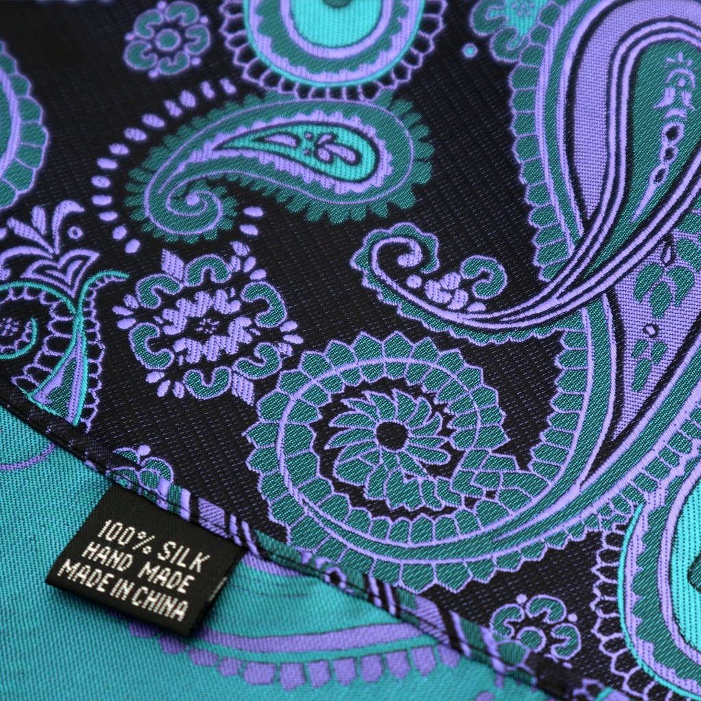 Khăn Tay Vuông / Khăn Tay / Ngực Bằng Lụa jacquard Họa Tiết Chấm Bi Có Túi Cho Nam Doanh Nhân Tiệc Cưới hankies
