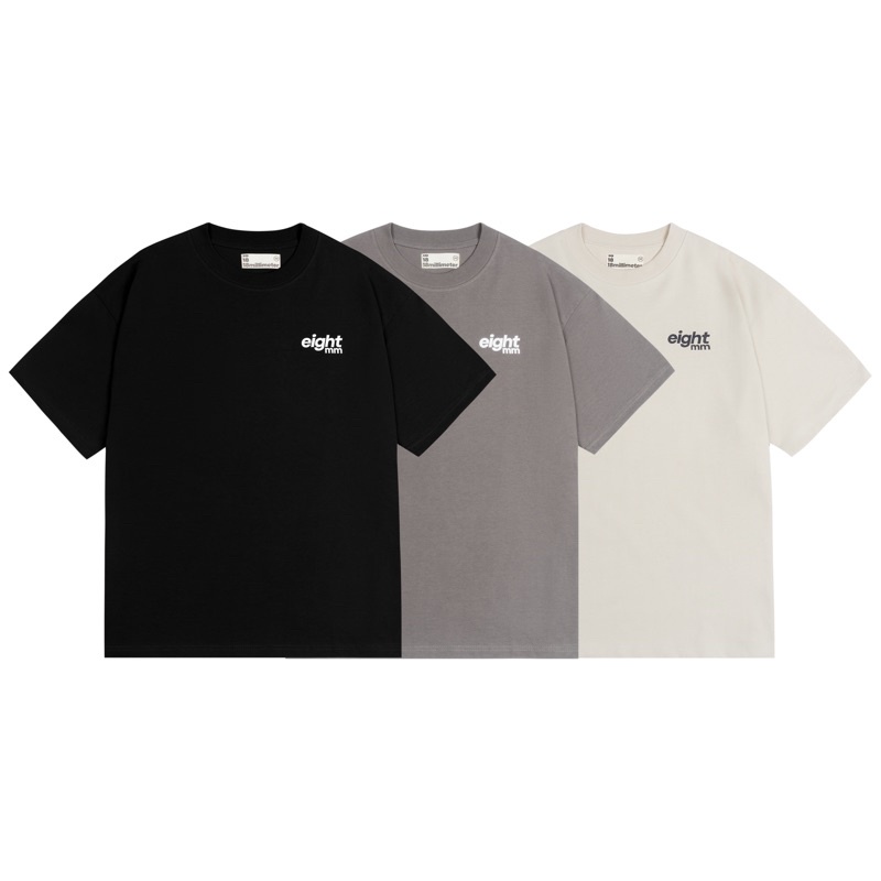 Áo Tee Eight Basic ( 3 màu)