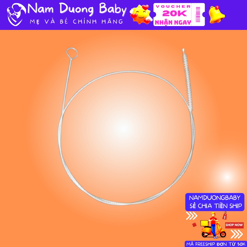 Dây Cọ Vệ Sinh Dây Hút Ống Hơi Máy Hút Sữa Dài 70cm Mới 100%