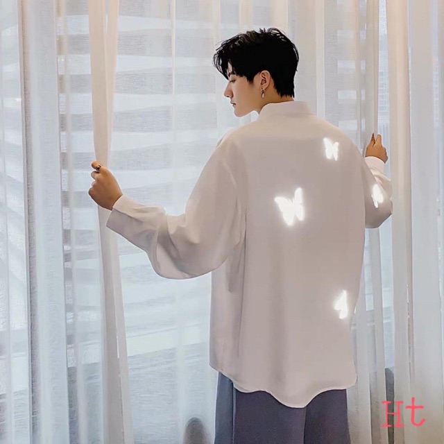 Áo Sơ mi phản quang Bướm toàn thân H2O687