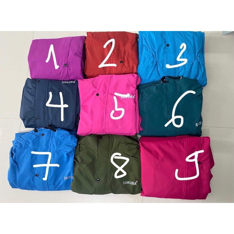 ÁO MƯA MĂNG TÔ NAM NỮ