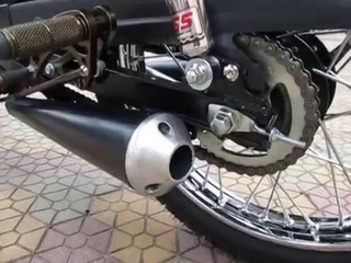 Lon pô Cafe - Tracker - dành cho xe 67,Moto các loại xe máy - Hàng Cty