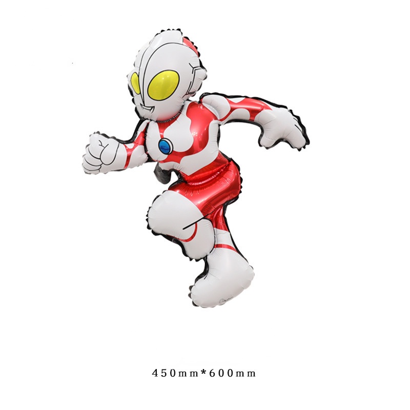 Bong Bóng Trang Trí Tiệc Sinh Nhật Hình Ultraman 78 * 45 CM