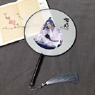 Quạt tròn cổ trang Ngụy Vô Tiện Tiêu Chiến Trần Tình Lệnh