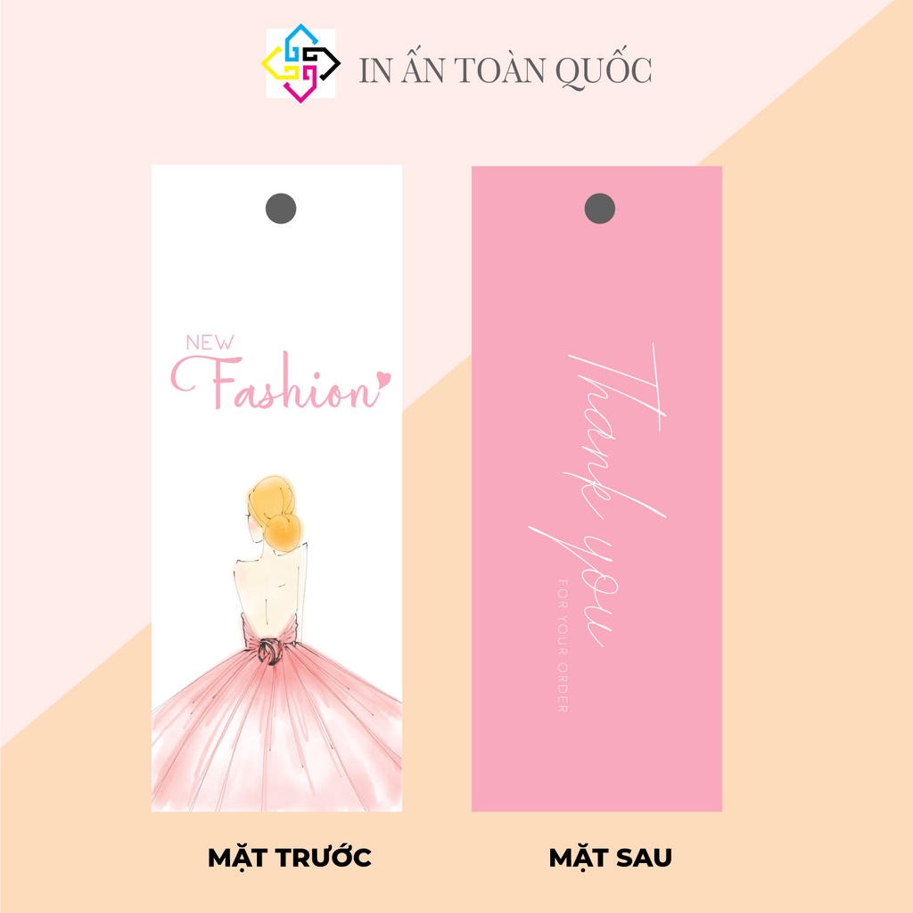 Mác quần áo, tag giấy