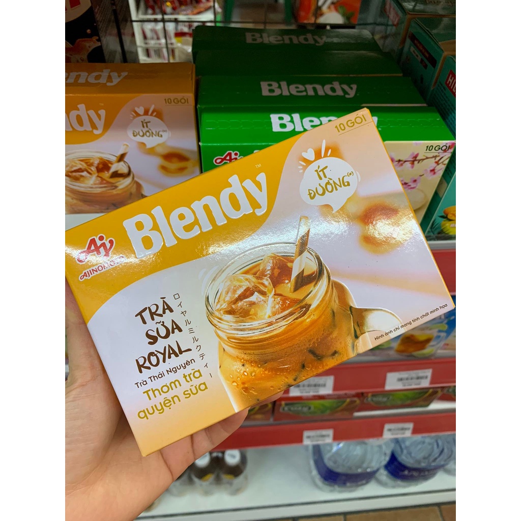 Trà sữa Royal Blendy ít đường hộp 180g