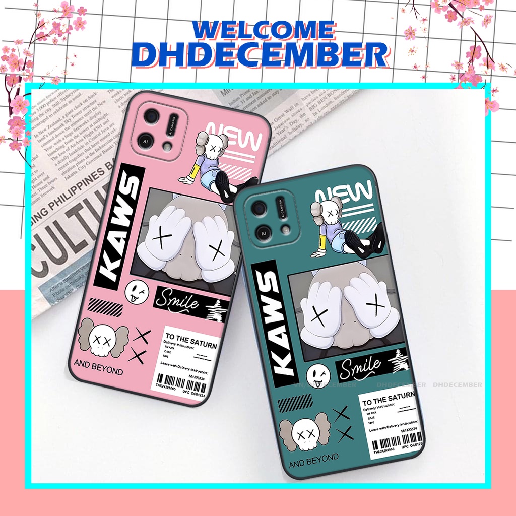 Ốp lưng Oppo A16K in hình gấu K@ws, gấu nâu, dor@emon RẺ- ĐẸP- BỀN