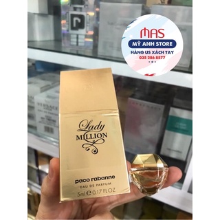 Nước hoa mini Paco Rabane Lady Million Edp 5ml