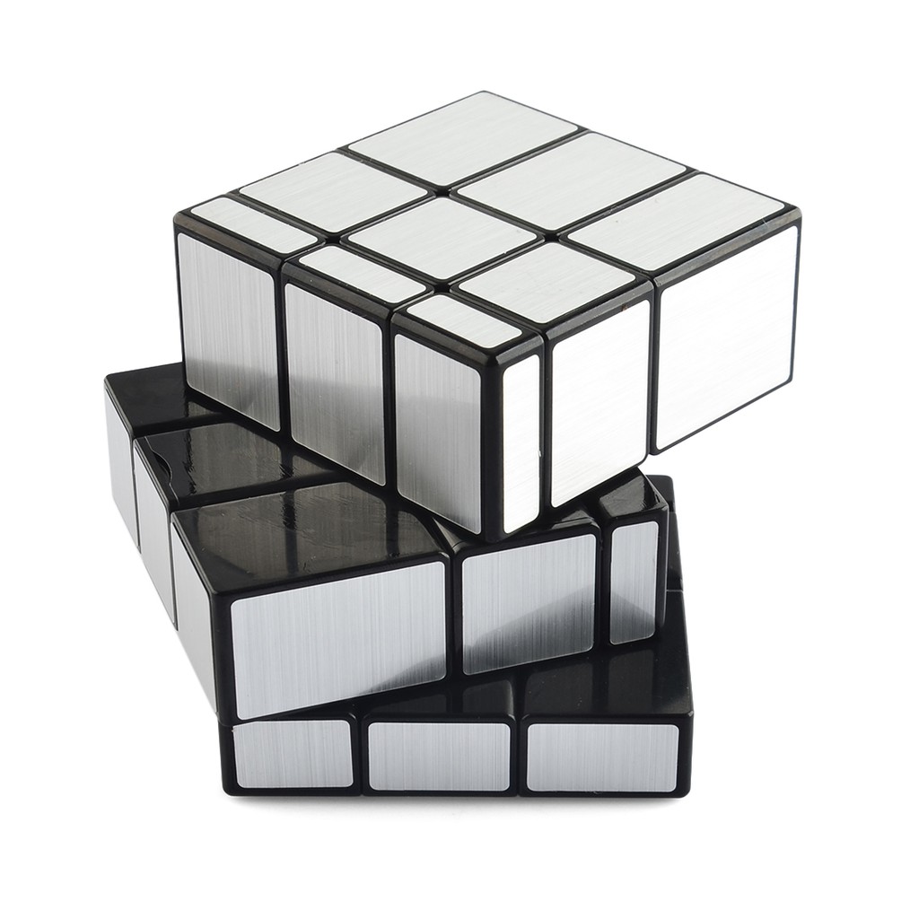 Rubik Mirror 3x3 (Màu Bạc) Moyu Meilong  - Rubik Gương 3x3 (Rubik Biến Thể Siêu Trí Tuệ)