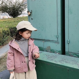 Áo khoác trần bông siêu ấm cho bé gái 👧🏻