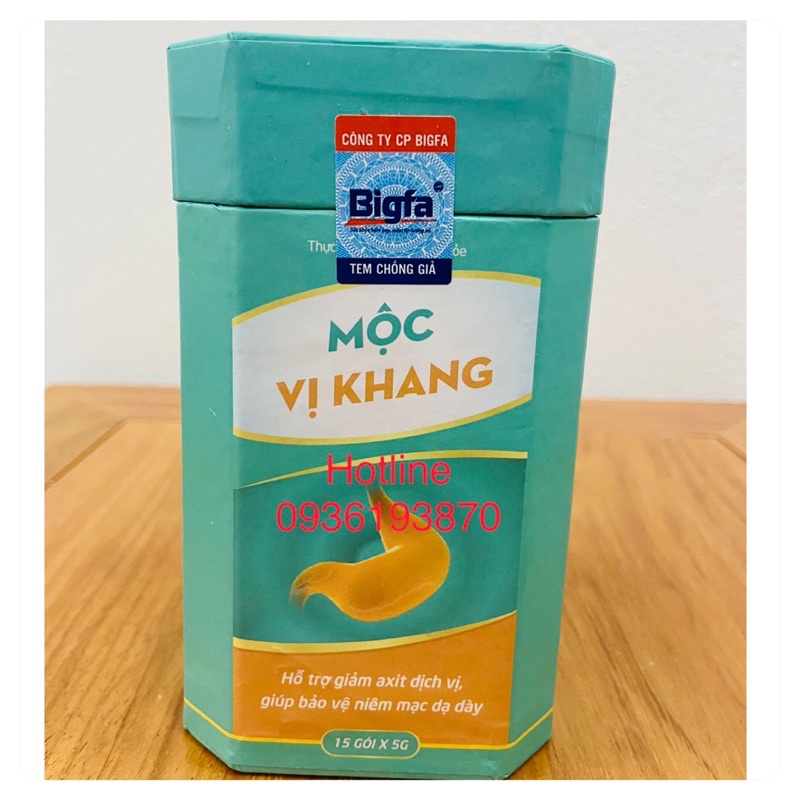 DẠ DÀY MỘC VỊ KHANG - Dạng Bột Pha - Hộp 15 gói