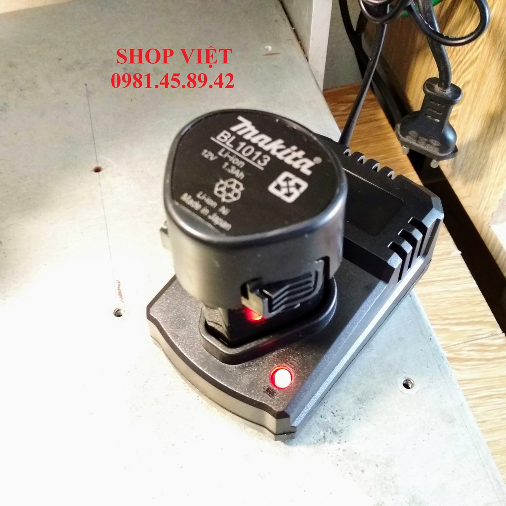 SV Sạc đốc cắm 12V cho pin Liion thiết bị cầm tay