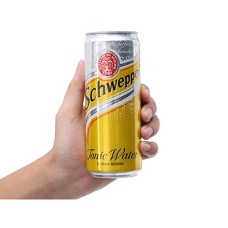 Soda Tonic Schweppes Thùng 24 lon x 330ml